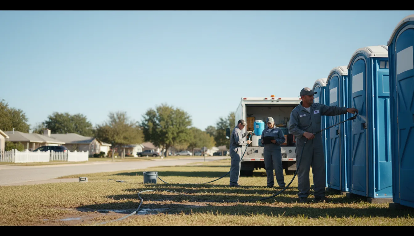 Long-Term Portable Toilet Rental in Wessington Springs, SD near me